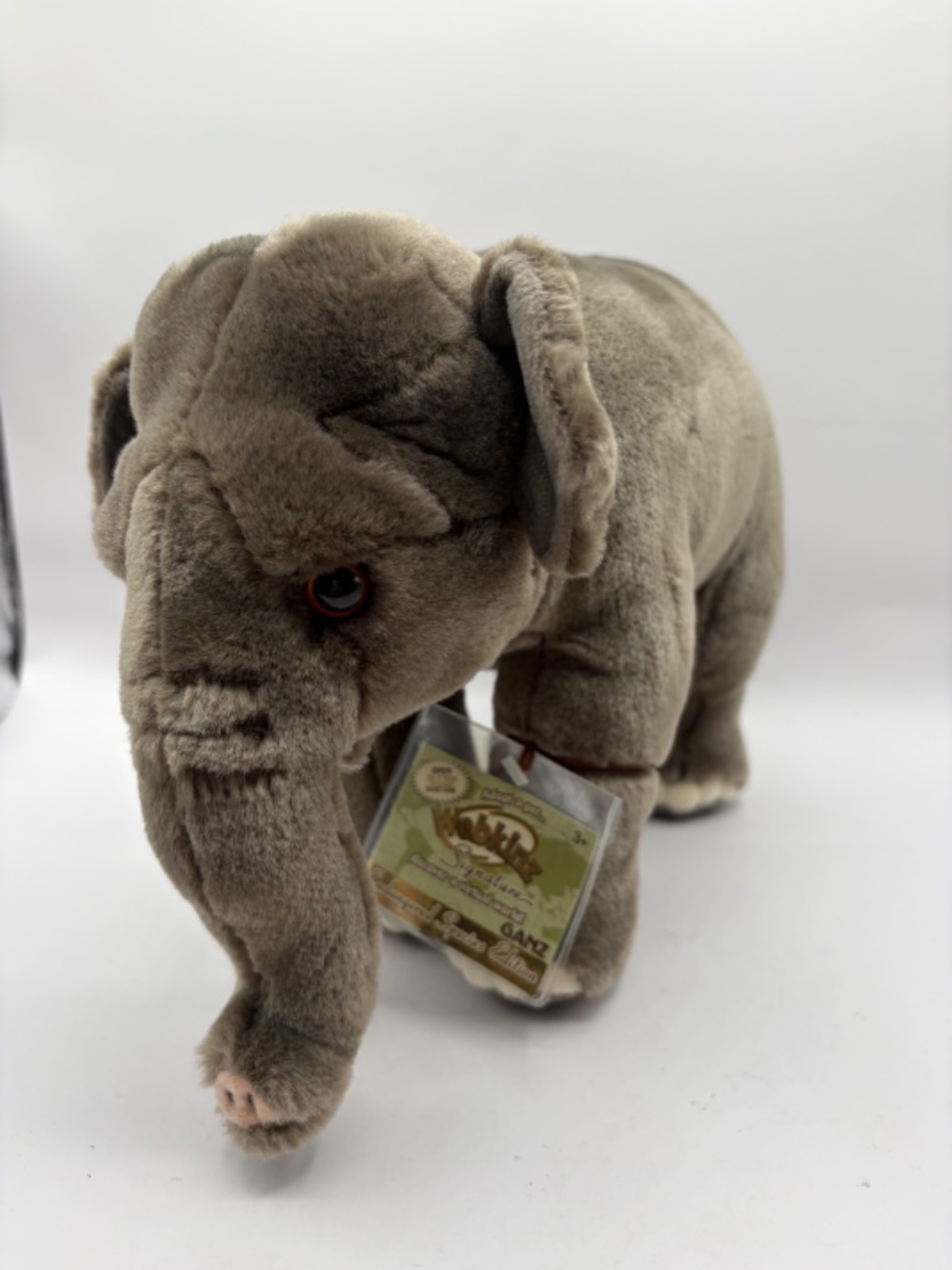 Webkinz Signature Endangered Asian Elephant Plush Retired SEALED CODE WKSE3000